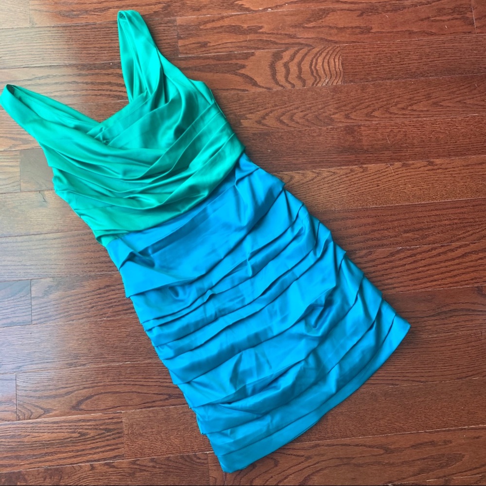 4/$25 Express Colorblock Dress - Picture 2 of 5